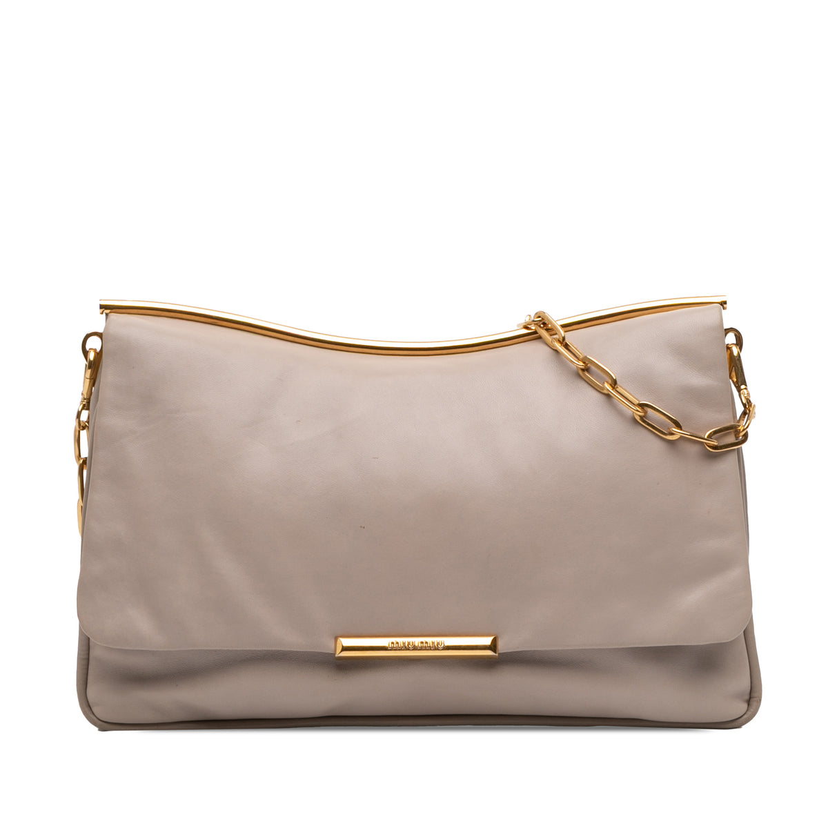 Lambskin Leather Shoulder Bag