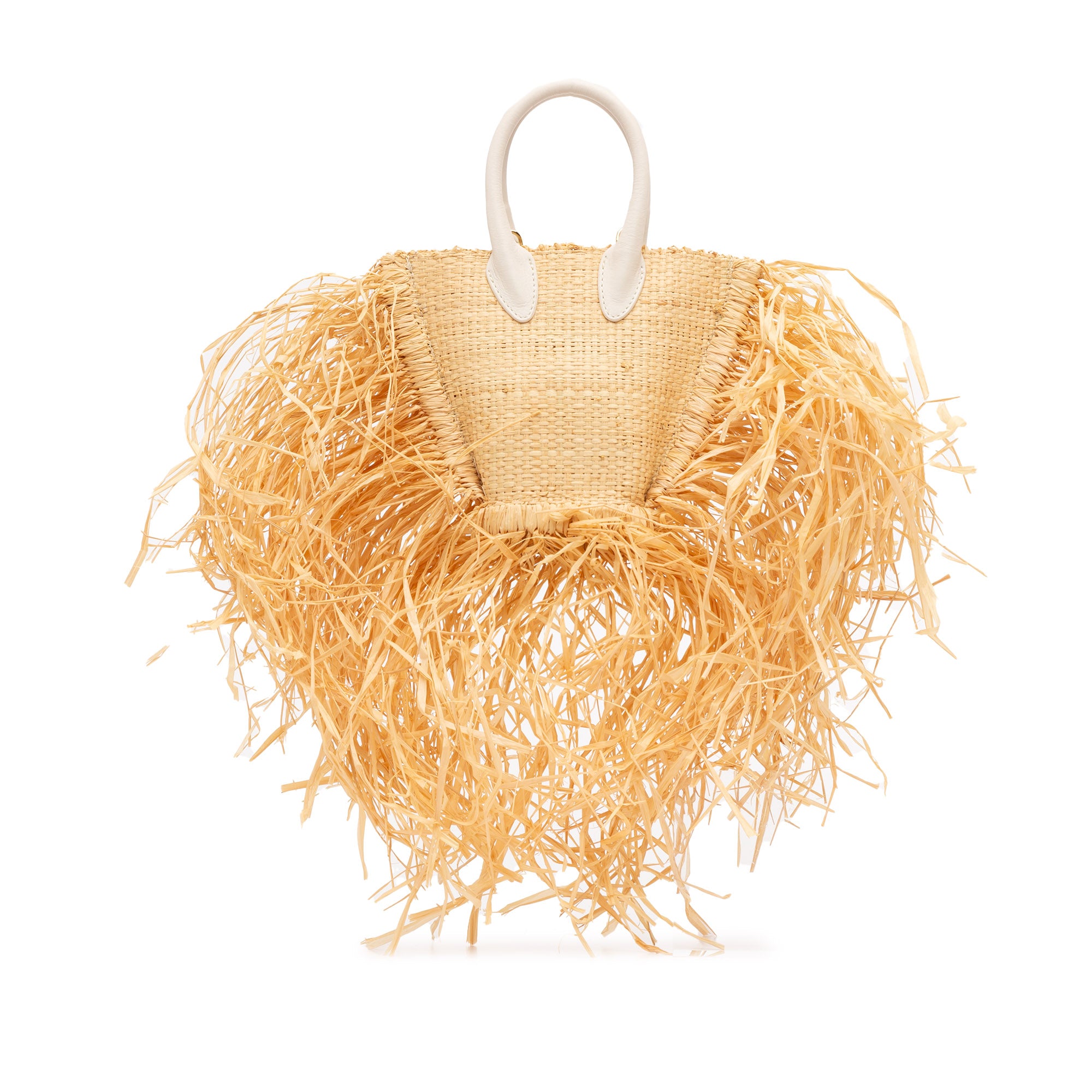 Raffia Le Petit Baci Satchel_2