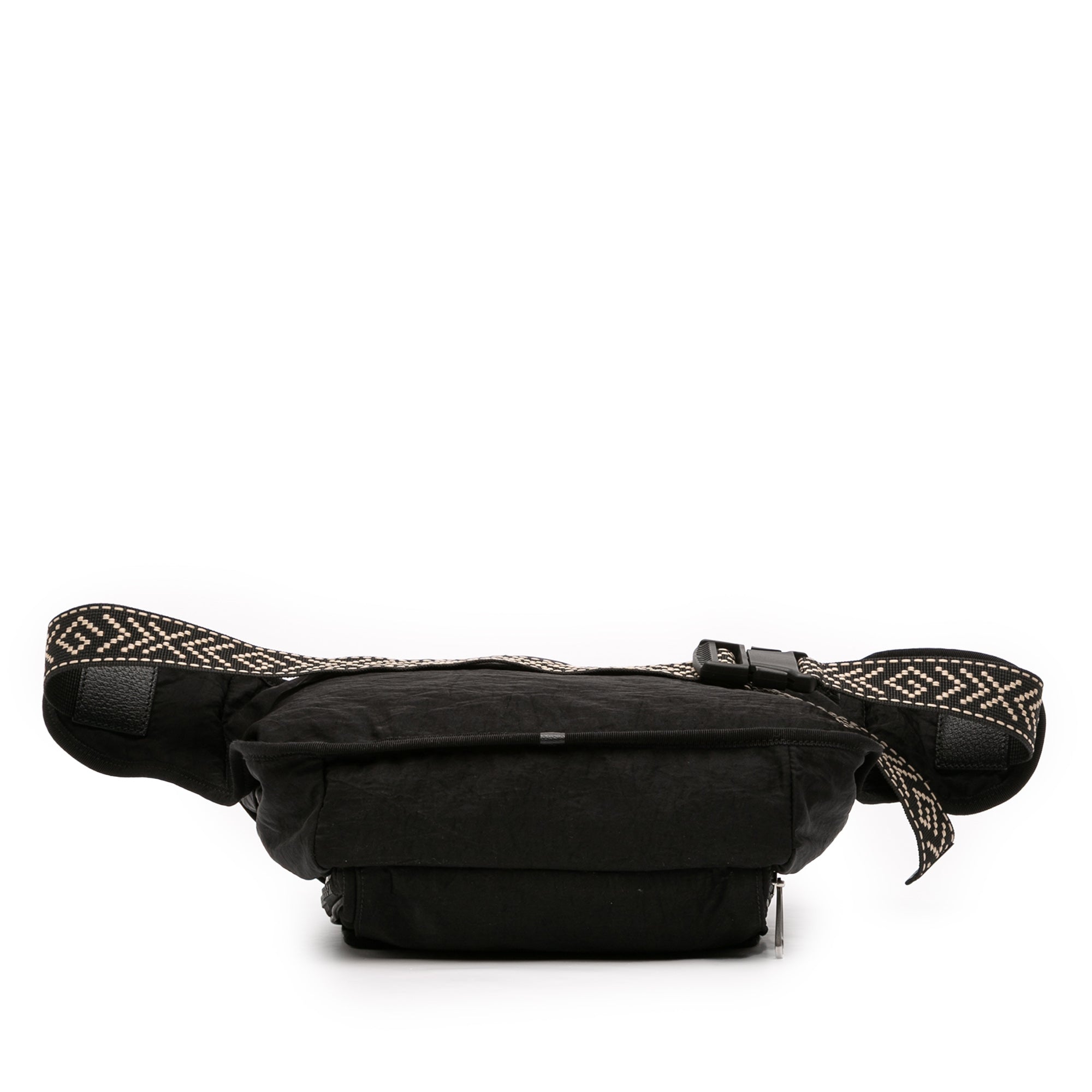 Nylon 80s Patch Convertible Belt Bag