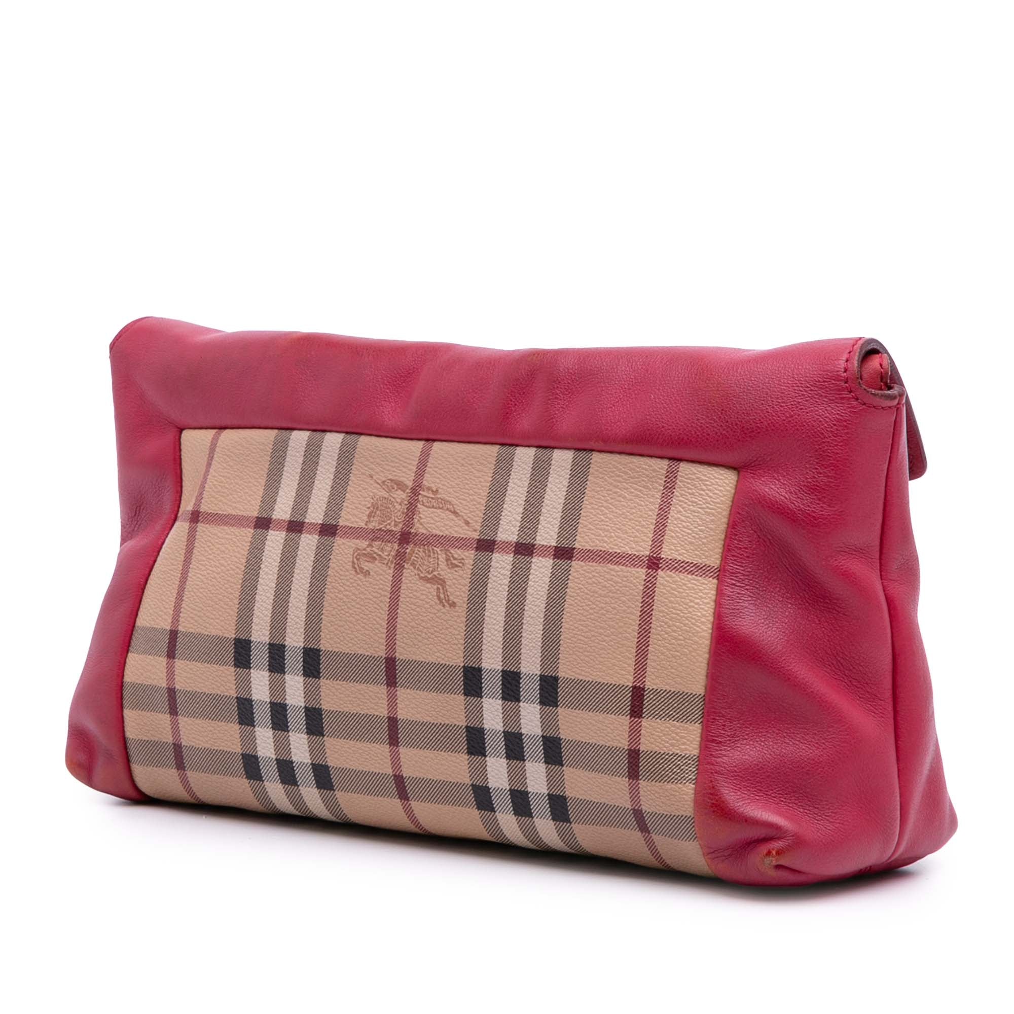 Haymarket Check Coated Canvas Leah Crossbody
