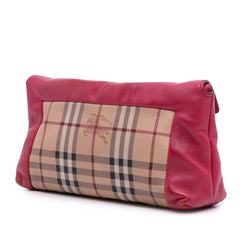 Haymarket Check Coated Canvas Leah Crossbody