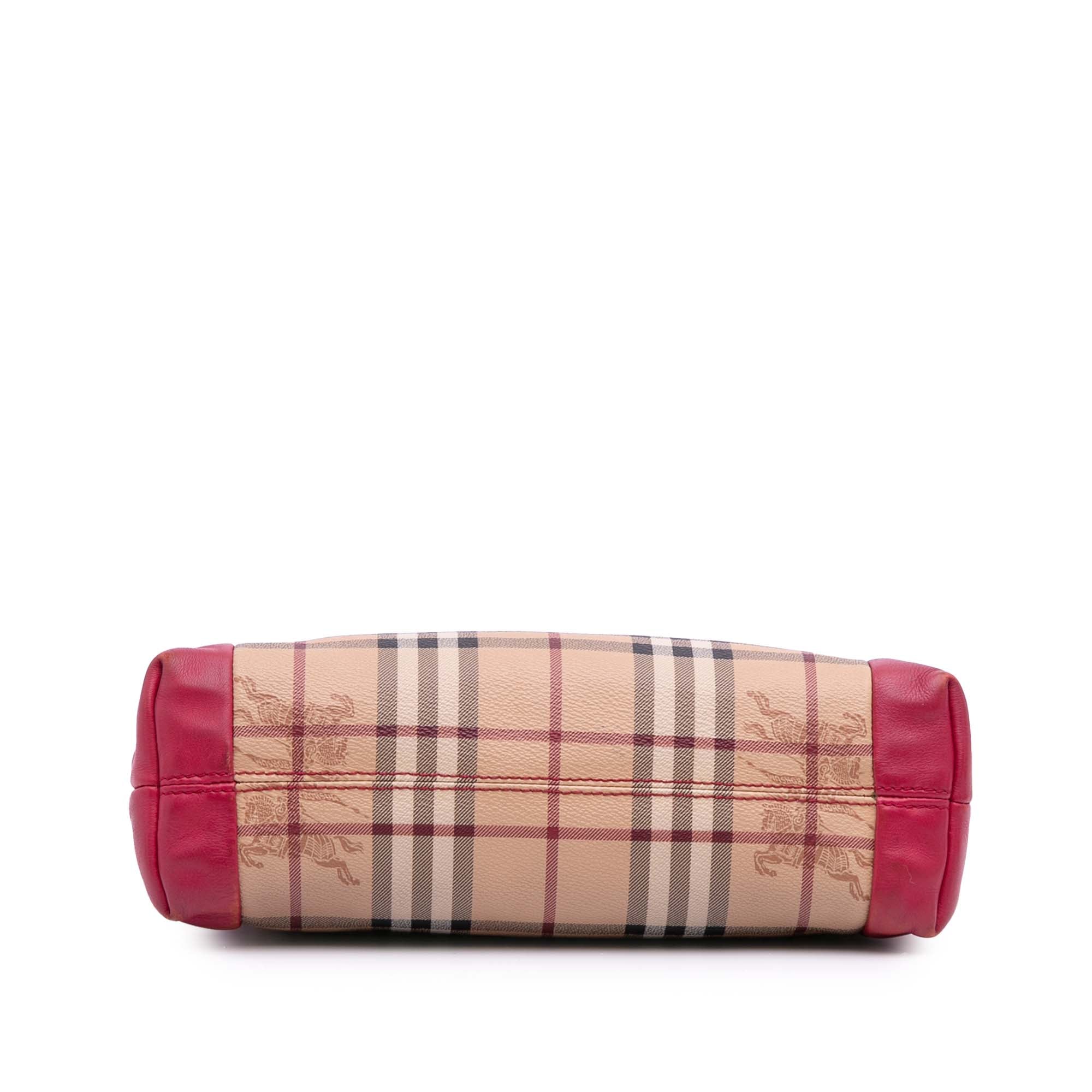 Haymarket Check Coated Canvas Leah Crossbody