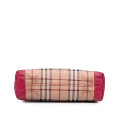 Haymarket Check Coated Canvas Leah Crossbody