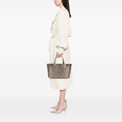 Medium Lambskin Intreccio Cabat Tote