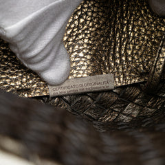 Medium Lambskin Intreccio Cabat Tote