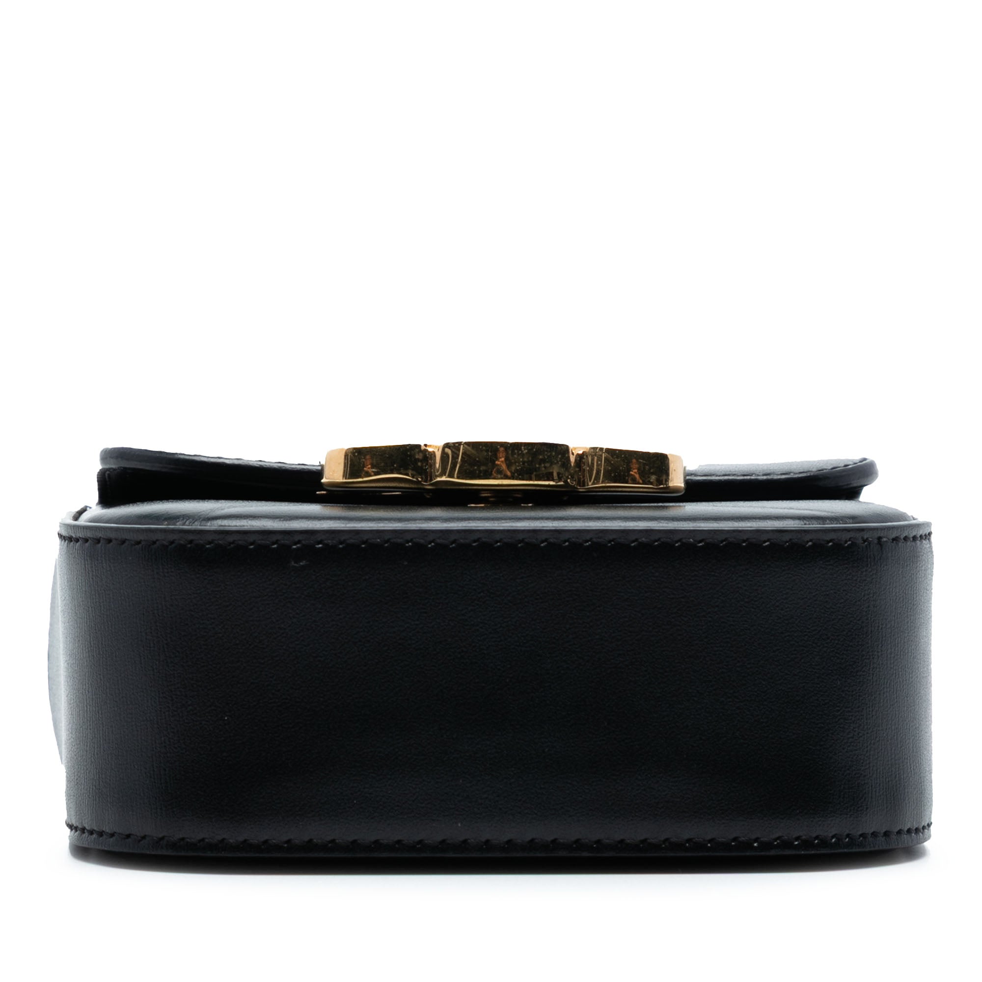 Mini Shiny Calfskin Triomphe Crossbody
