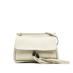 Medium Leather Bamboo Daily Crossbody