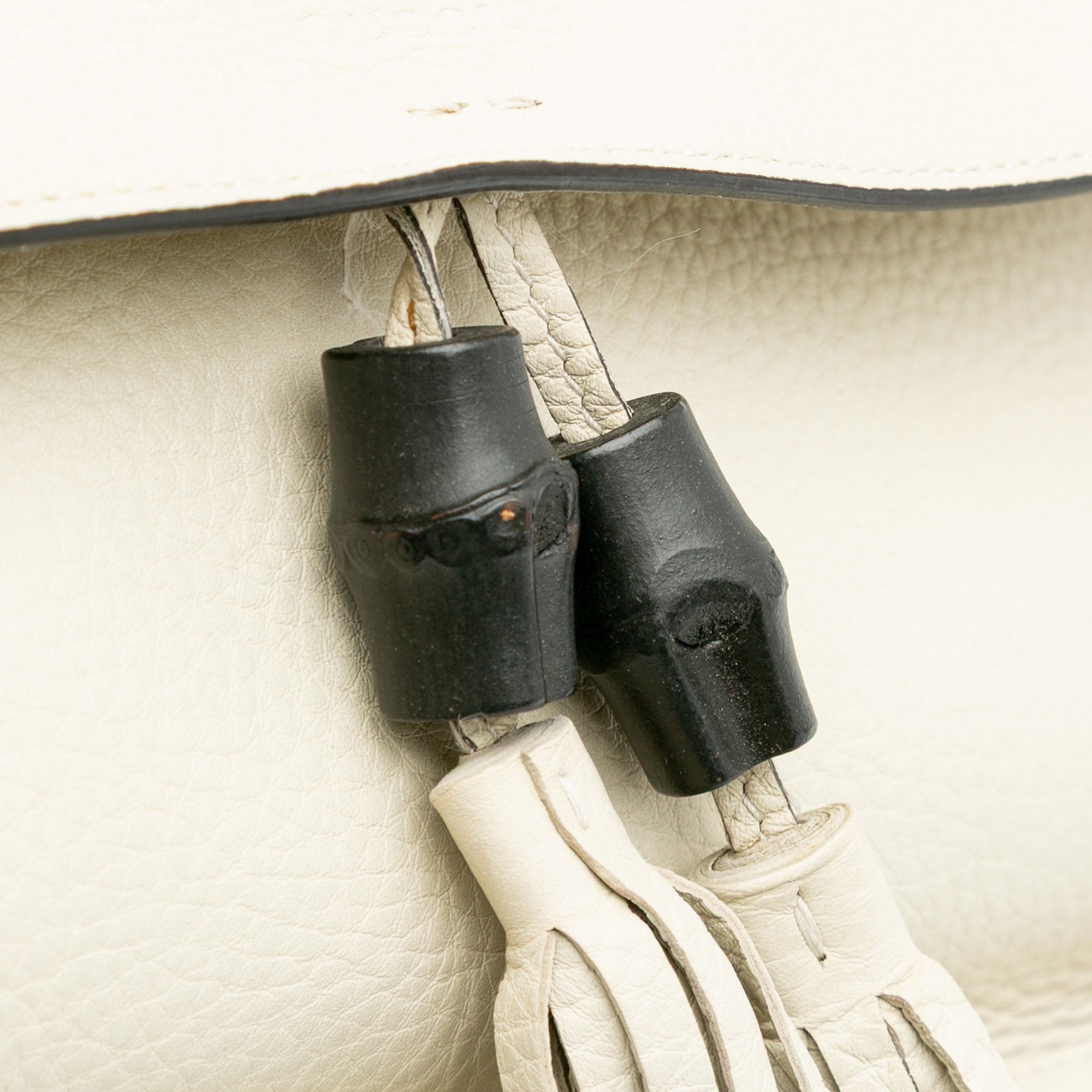 Medium Leather Bamboo Daily Crossbody