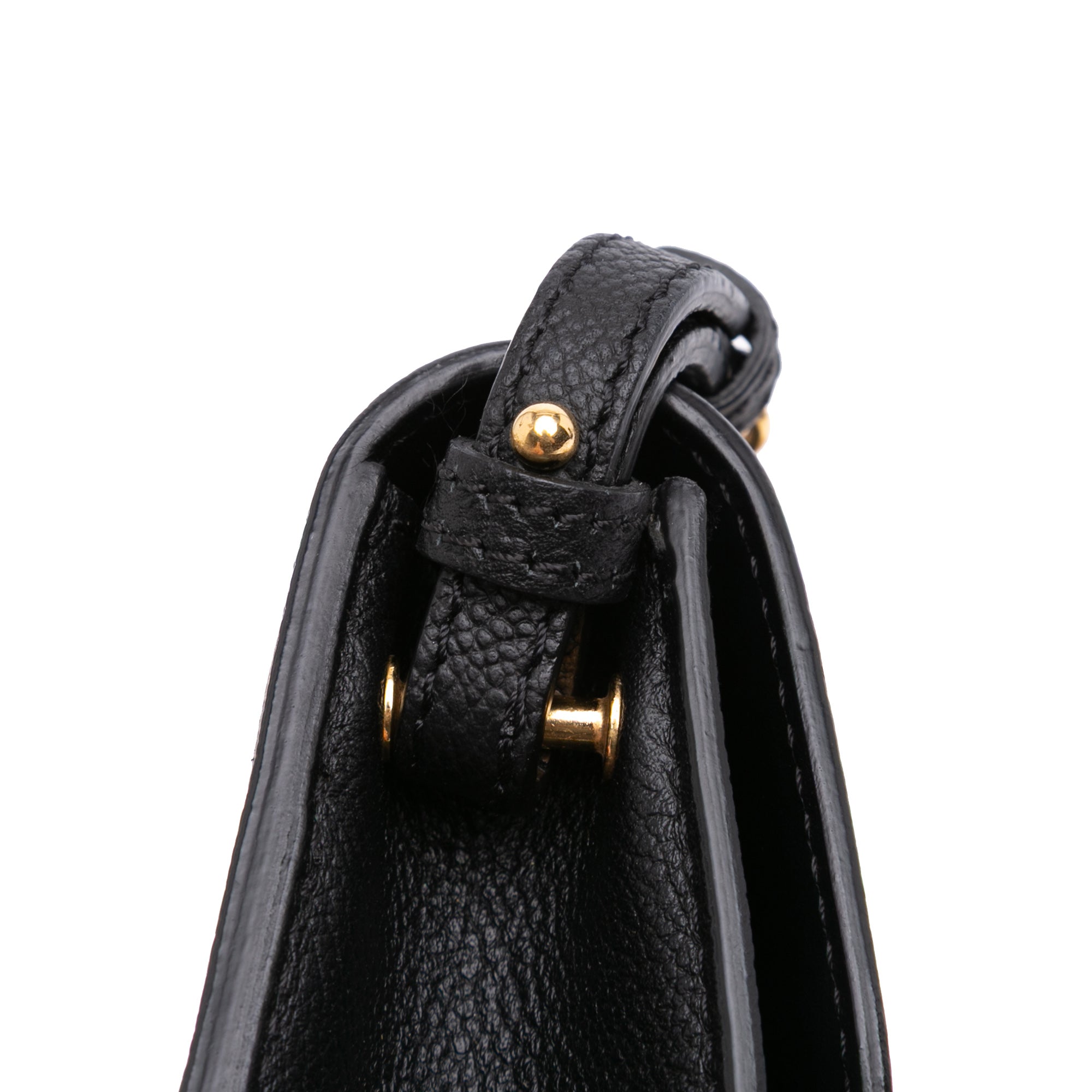 Mini Soft Grain Calfskin Buckle Crossbody