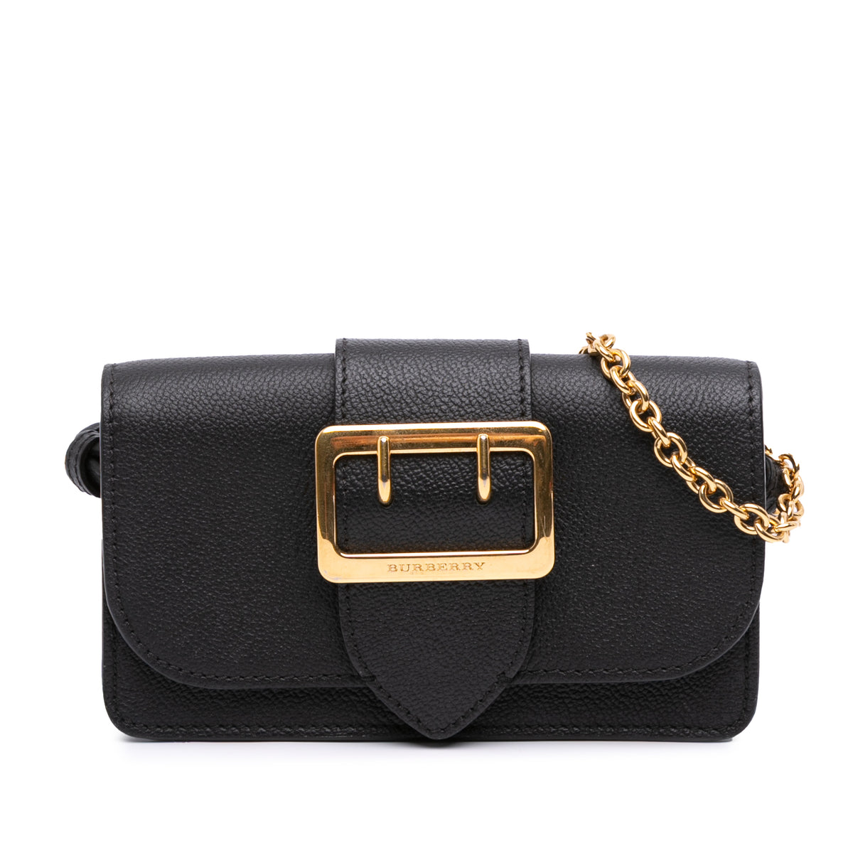 Mini Soft Grain Calfskin Buckle Crossbody