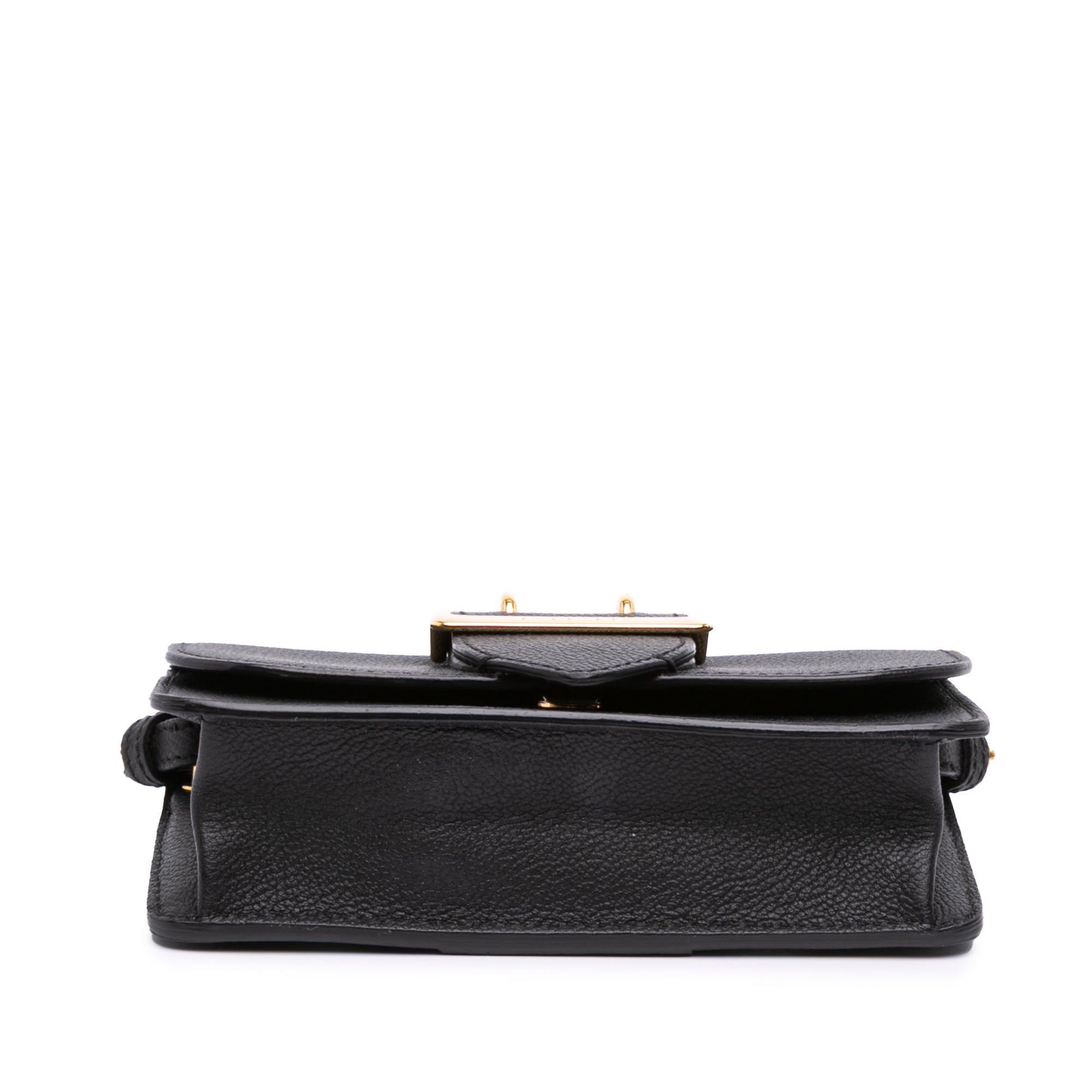 Mini Soft Grain Calfskin Buckle Crossbody