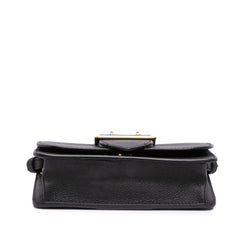 Mini Soft Grain Calfskin Buckle Crossbody