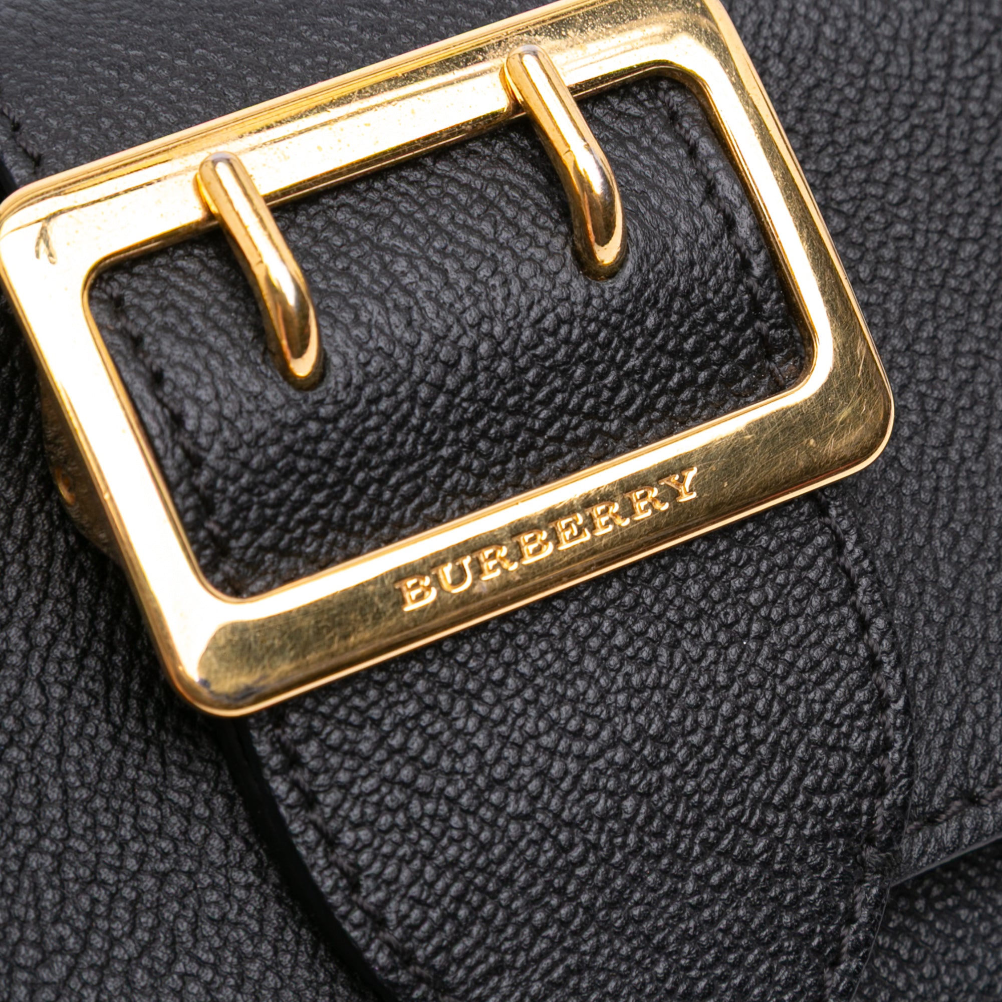 Mini Soft Grain Calfskin Buckle Crossbody