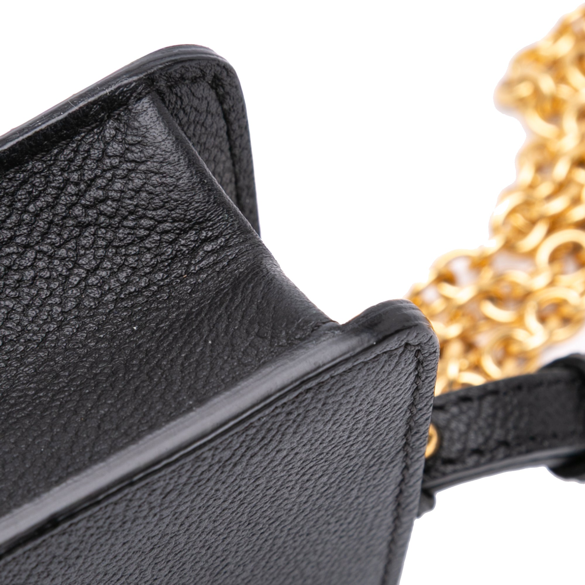 Mini Soft Grain Calfskin Buckle Crossbody
