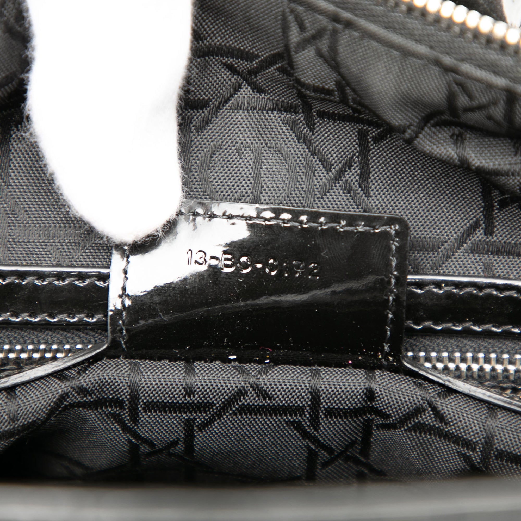 Large Patent Cannage Lady Dior