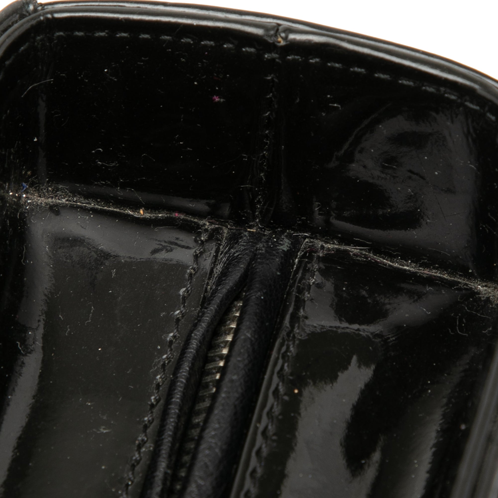 Large Patent Cannage Lady Dior