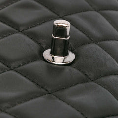 Jumbo Quilted Lambskin Coco Loop Flap