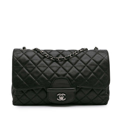 Jumbo Quilted Lambskin Coco Loop Flap