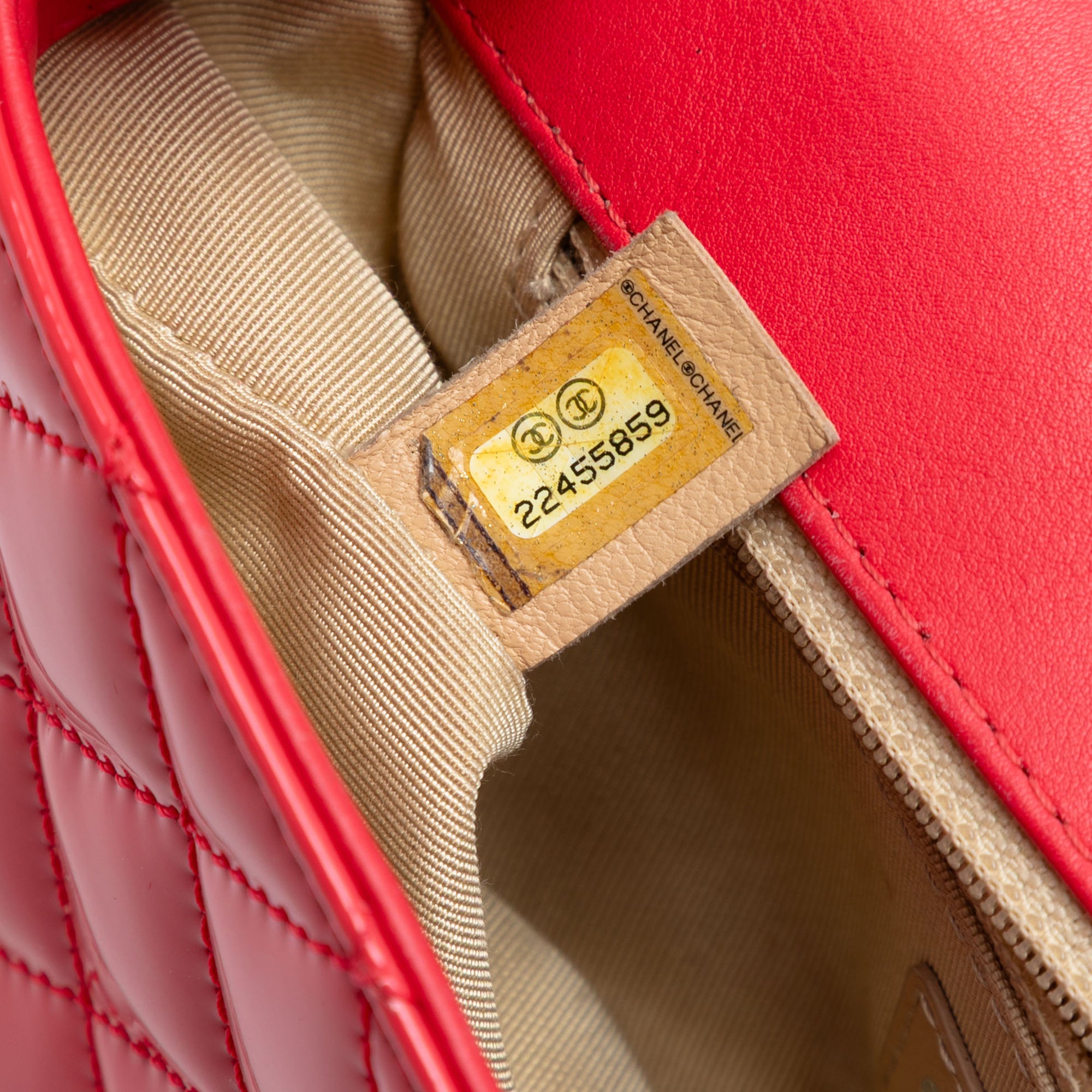 Small Patent Coco Boy Flap