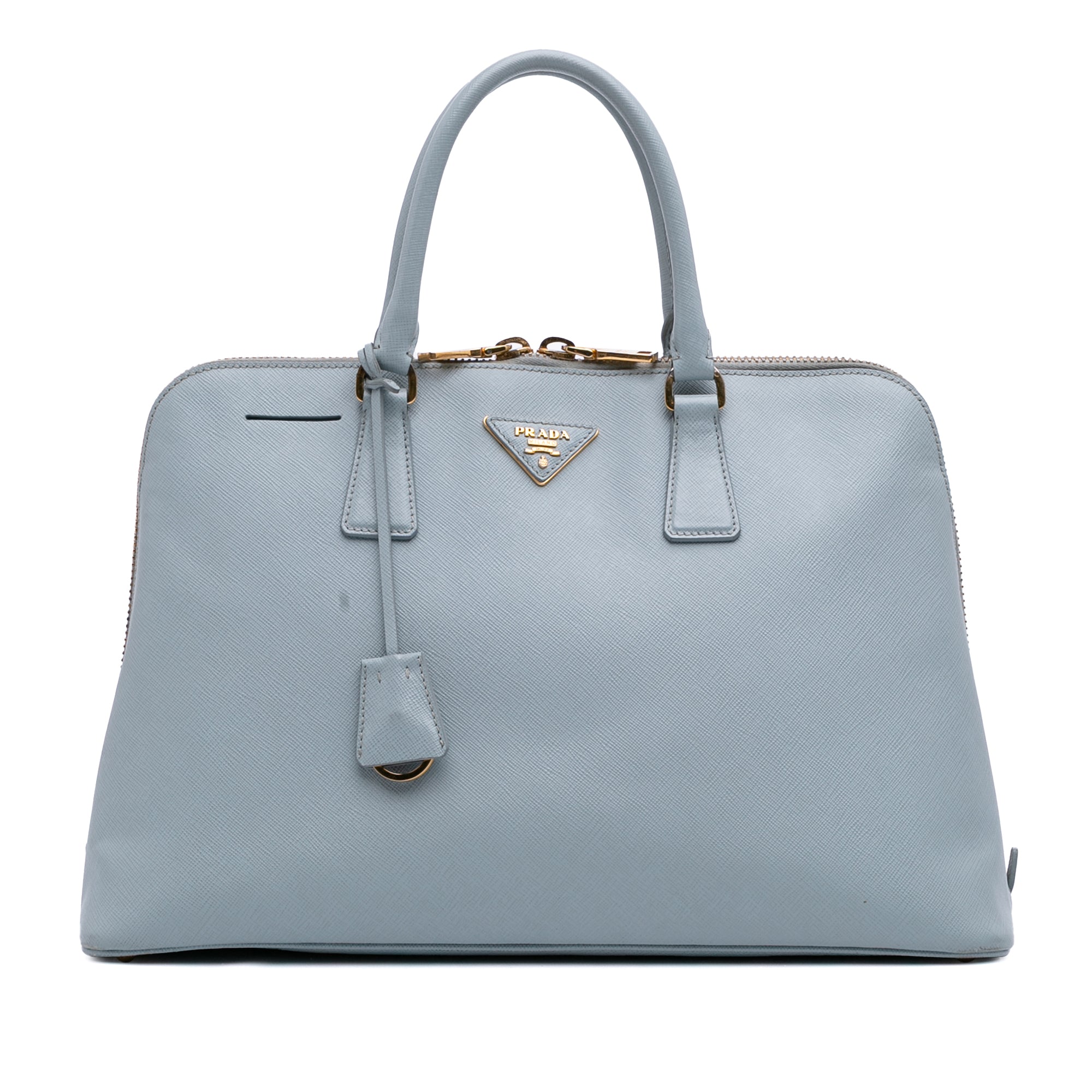 Large Saffiano Lux Promenade Satchel
