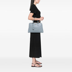 Large Saffiano Lux Promenade Satchel