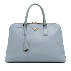 Large Saffiano Lux Promenade Satchel
