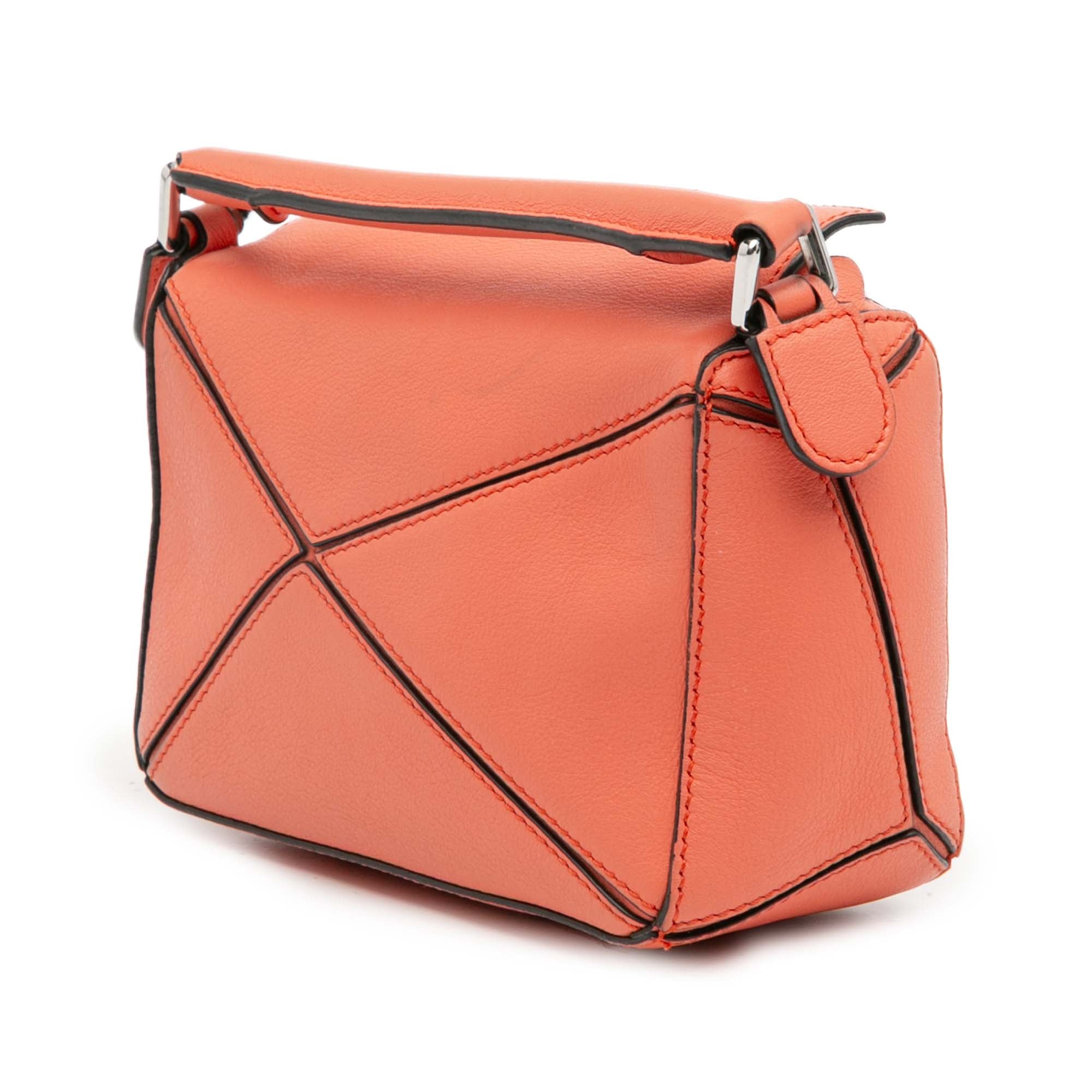 Mini Calfskin Puzzle Satchel