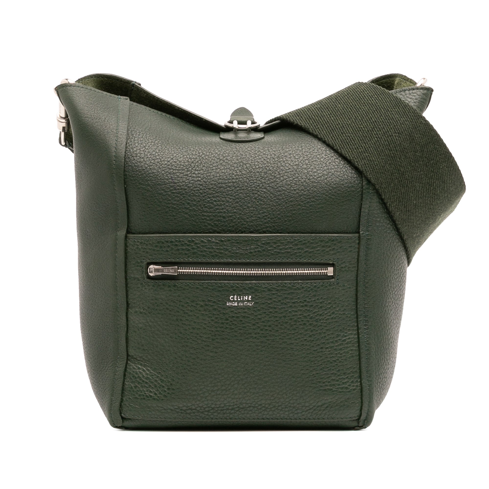 Small Leather Seau Sangle Bucket Bag
