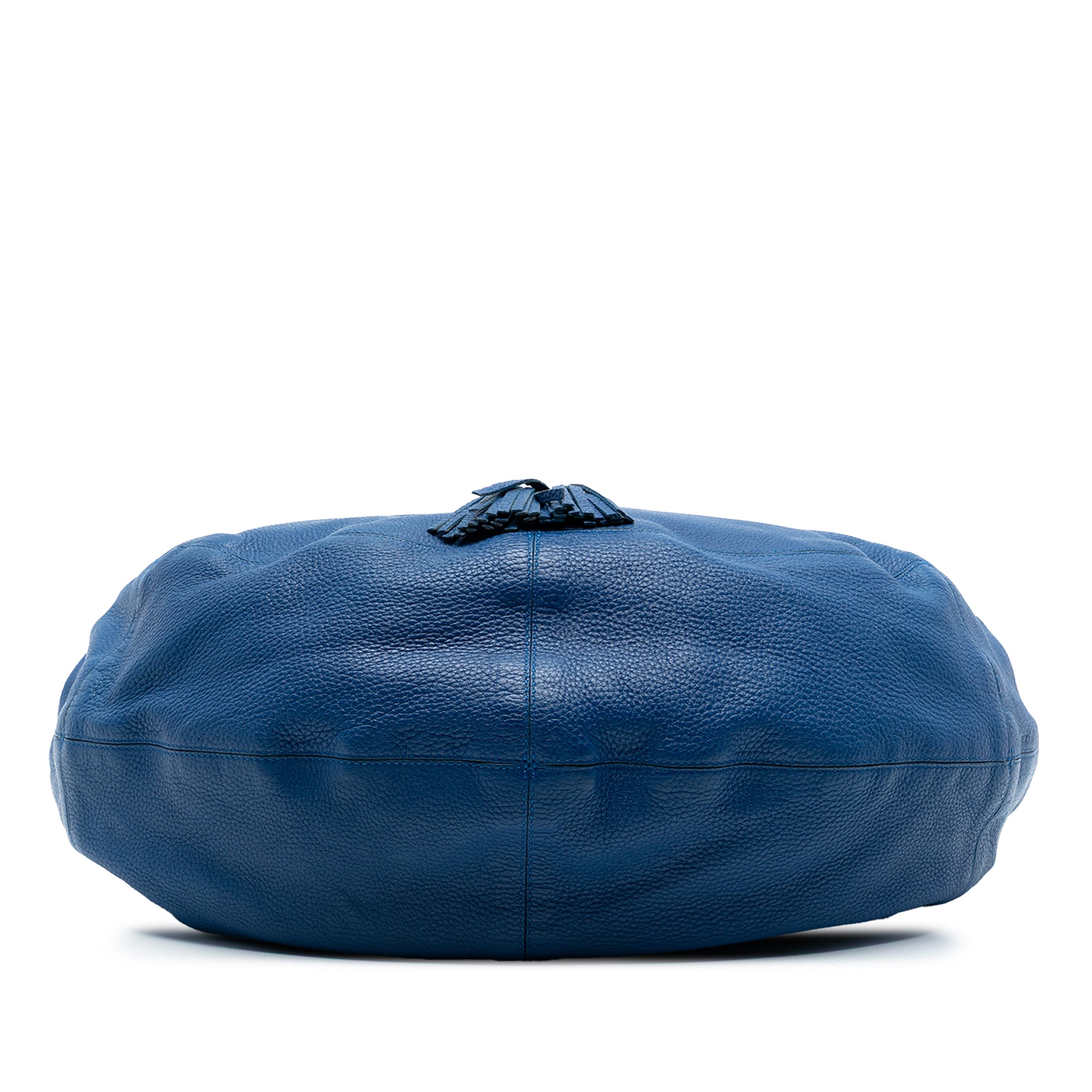 Large Washed Cervo Intrecciato Hobo