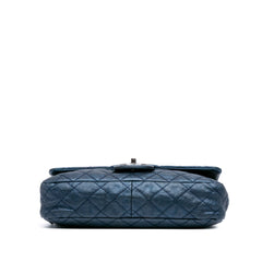 Jumbo Iridescent Quilted Caviar Easy Flap