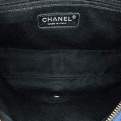 Jumbo Iridescent Quilted Caviar Easy Flap