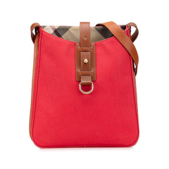 Supernova Check Trimmed Canvas Crossbody