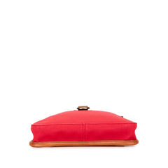 Supernova Check Trimmed Canvas Crossbody