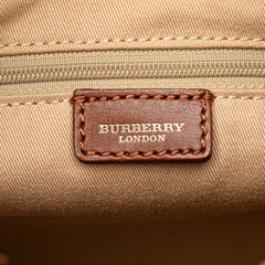 Supernova Check Trimmed Canvas Crossbody