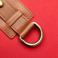Supernova Check Trimmed Canvas Crossbody