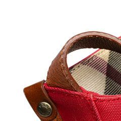 Supernova Check Trimmed Canvas Crossbody