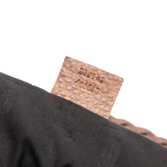 Guccissima Trimmed Leather Bamboo Libeccio Tote