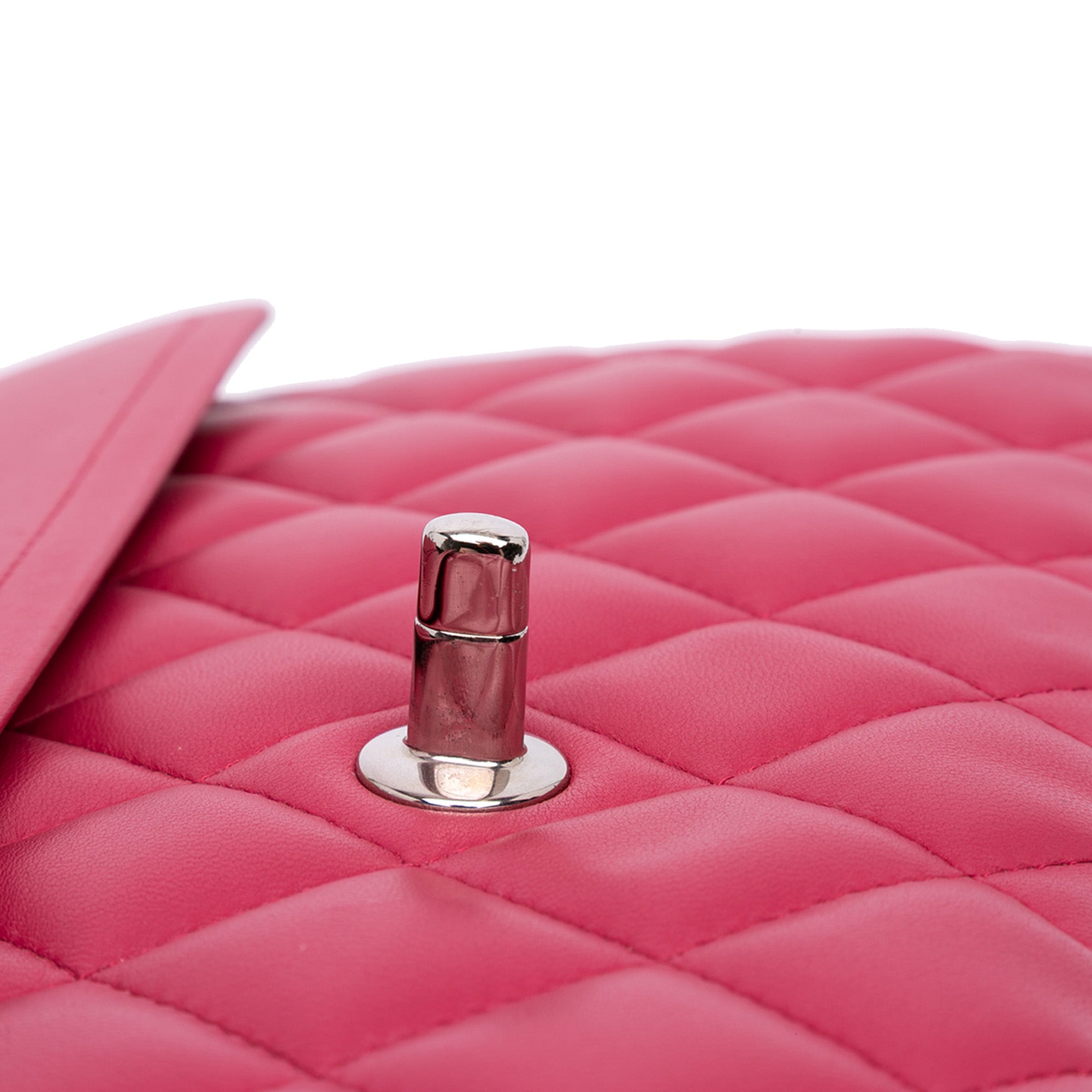 Jumbo Classic Lambskin Double Flap