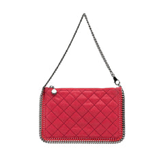 Quilted Falabella Shaggy Deer Shoulder Bag_0