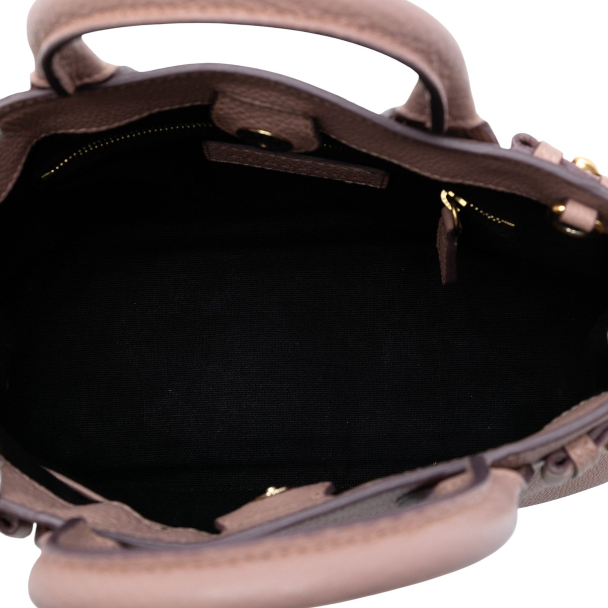 Small Calfskin and House Check Banner Satchel