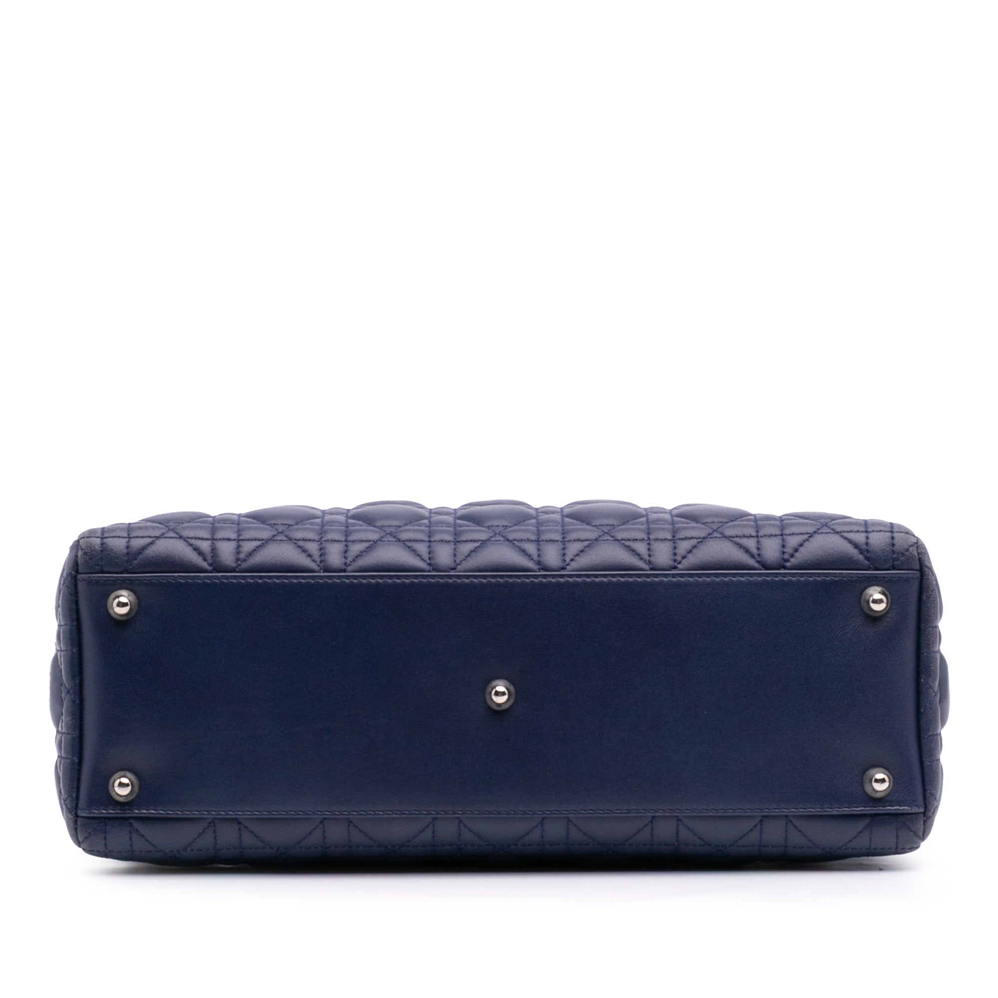 Large Lambskin Cannage Lady Dior