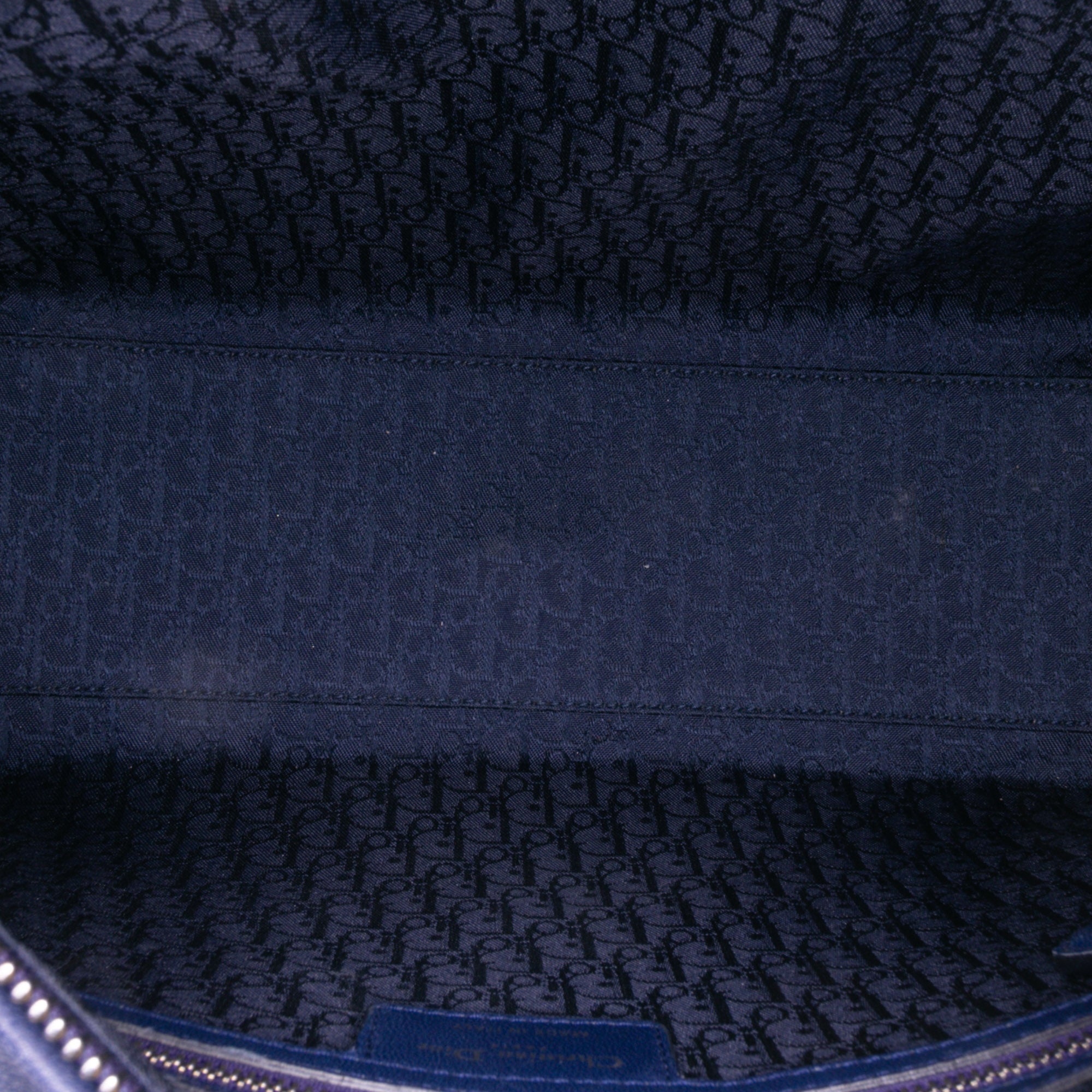 Large Lambskin Cannage Lady Dior