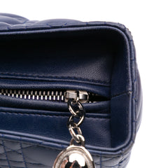 Large Lambskin Cannage Lady Dior