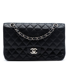 Medium Classic Caviar Double Flap
