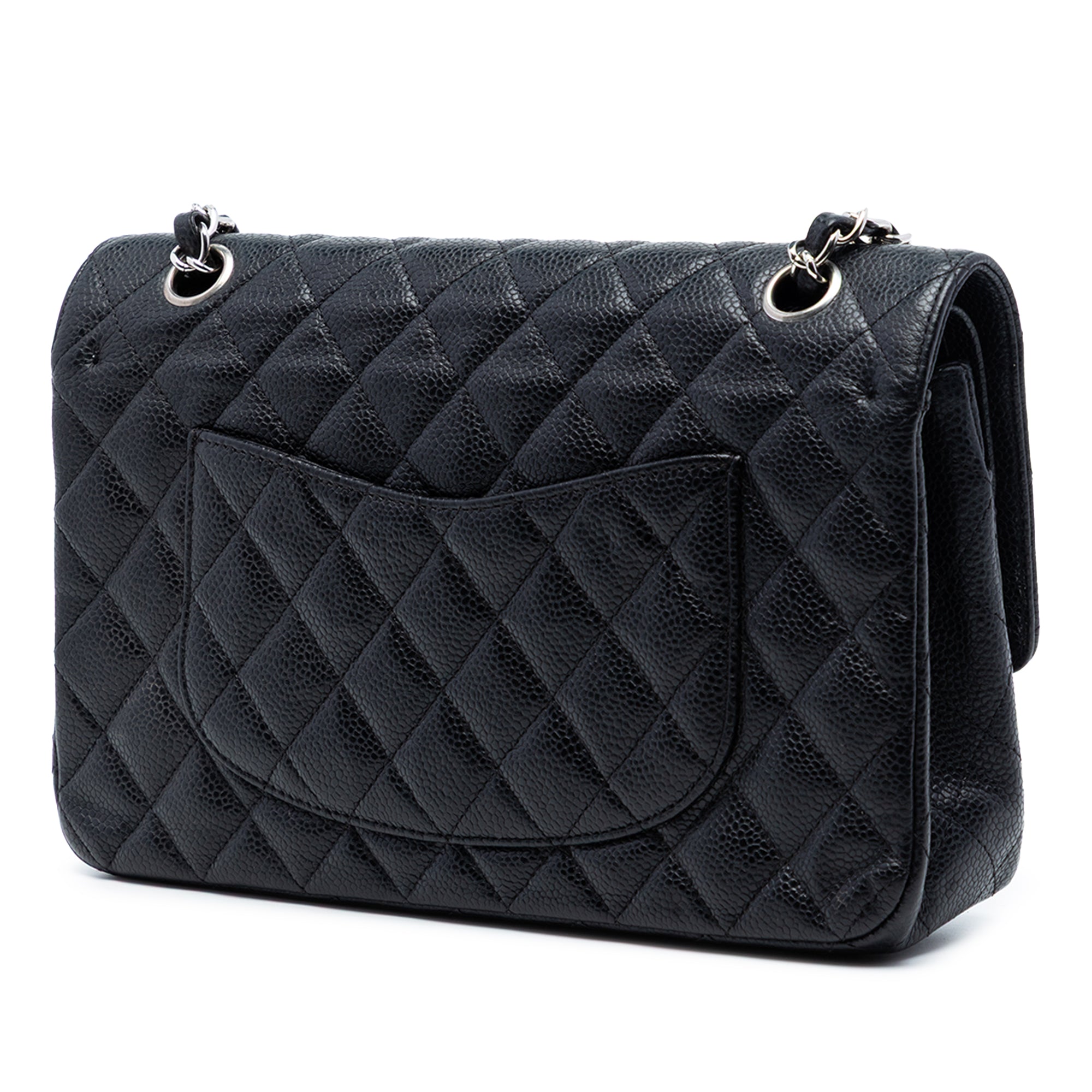 Medium Classic Caviar Double Flap
