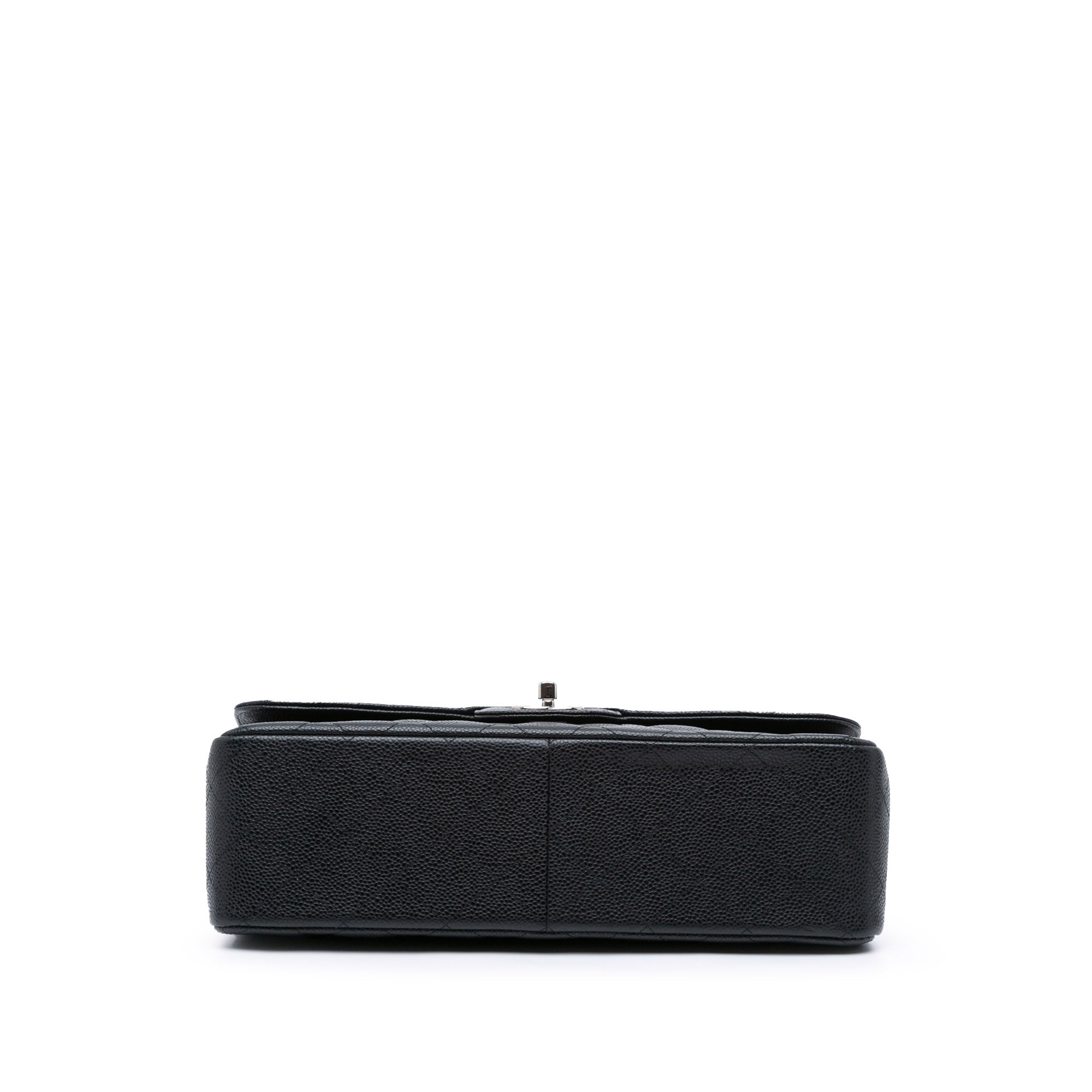 Jumbo Classic Caviar Double Flap