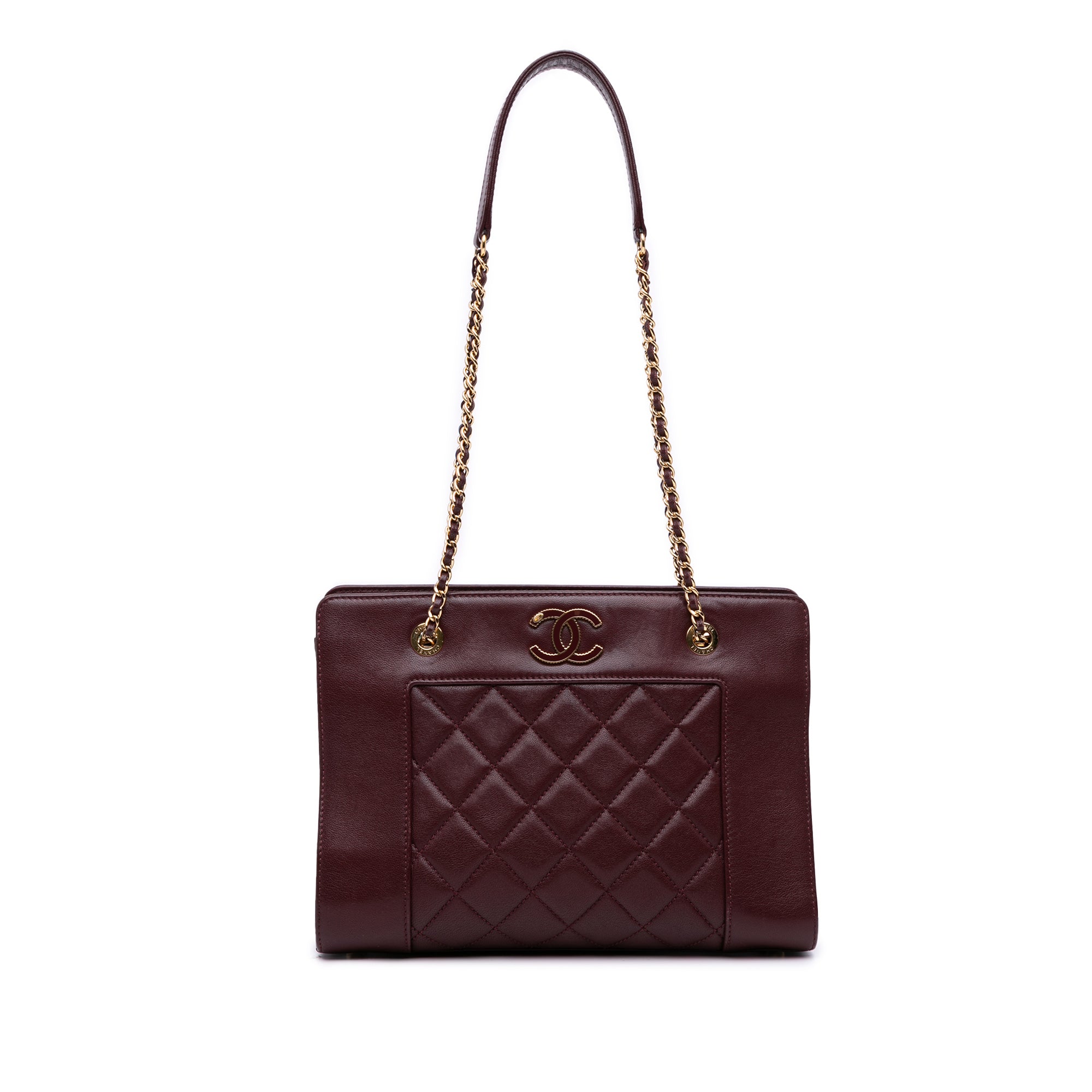 Small Sheepskin Mademoiselle Shopping Tote
