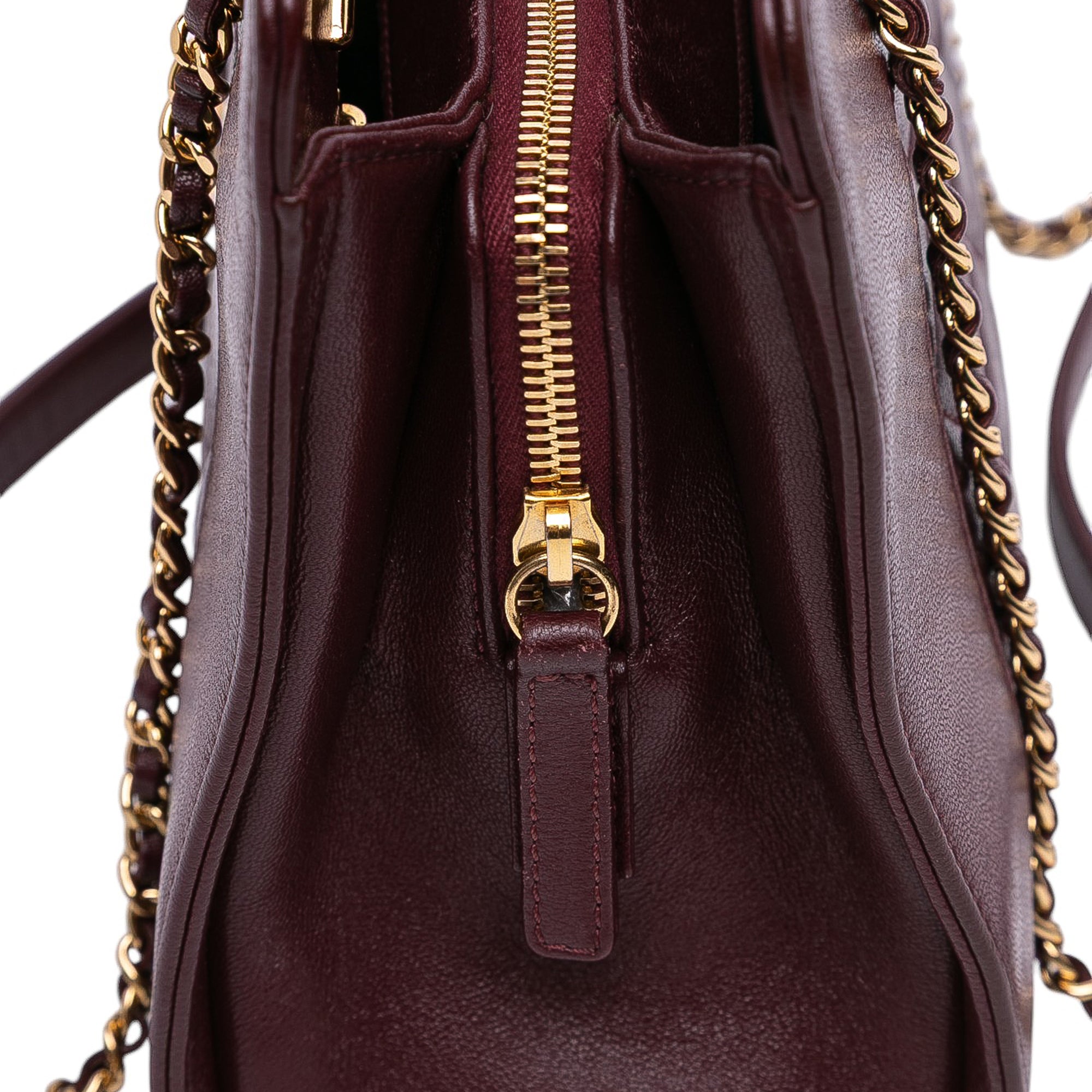 Small Sheepskin Mademoiselle Shopping Tote