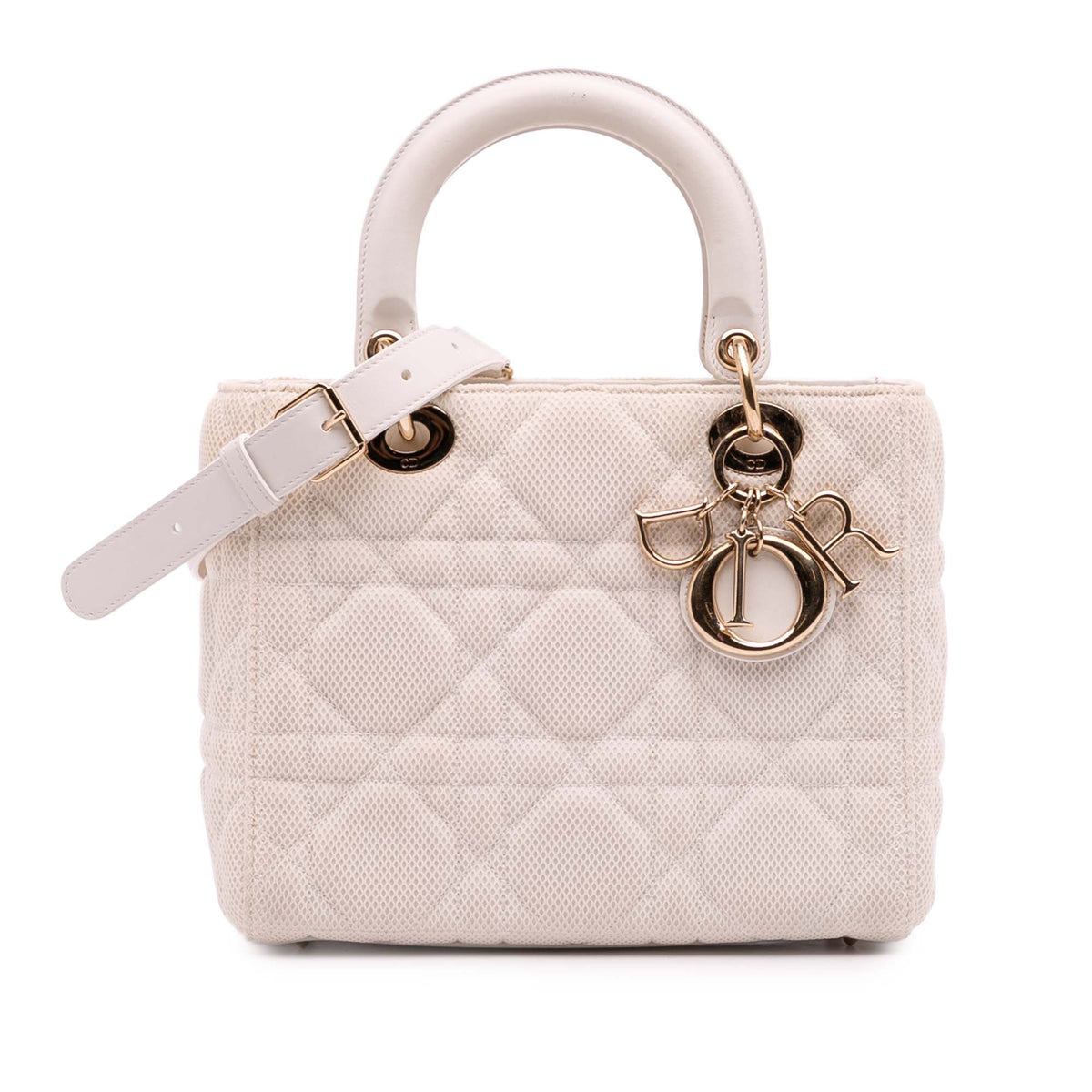 Medium Mesh Cannage Lady Dior