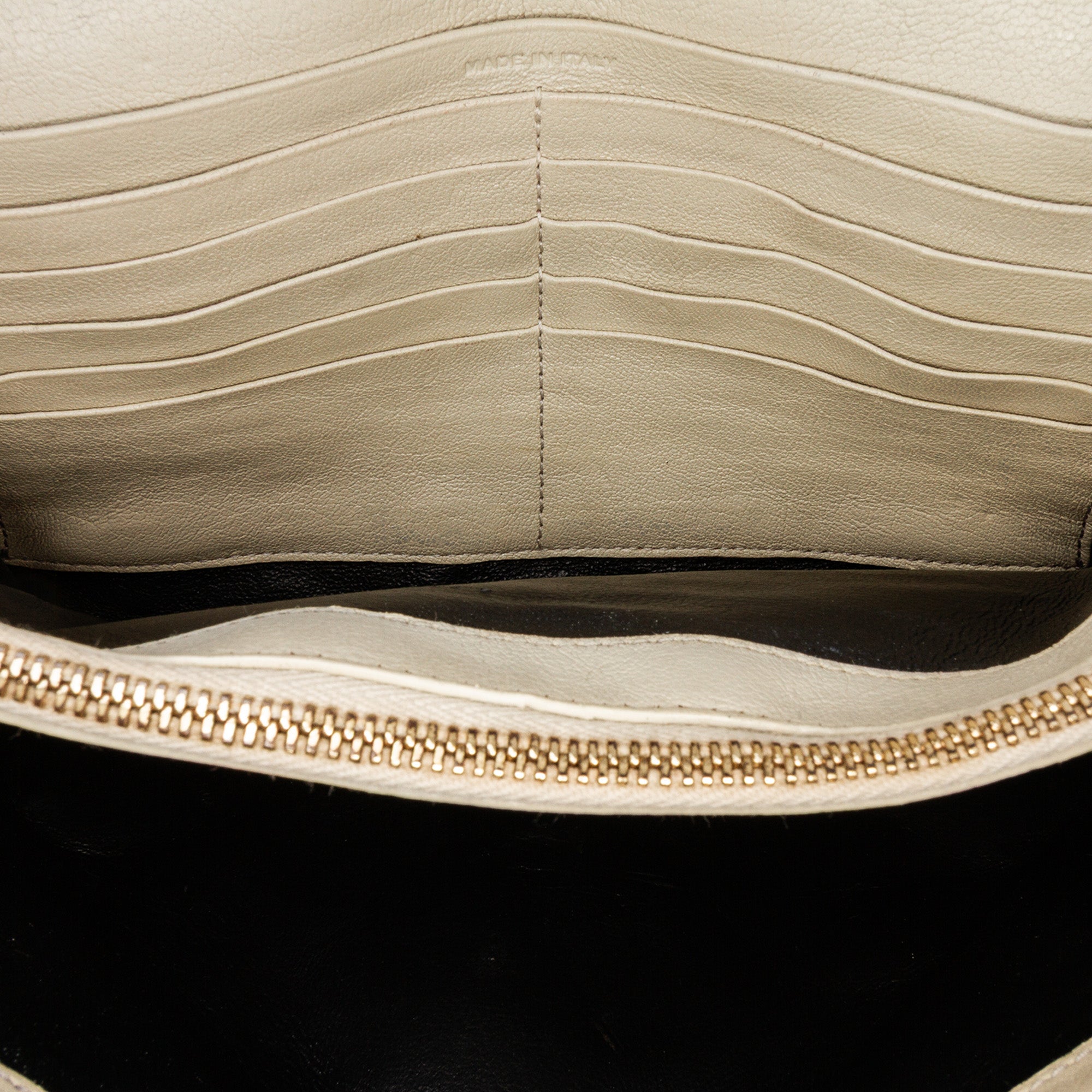 Quilted Lambskin Diamond Becky Chain Wallet